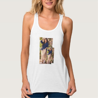 Witte tanktop voor de zomer.