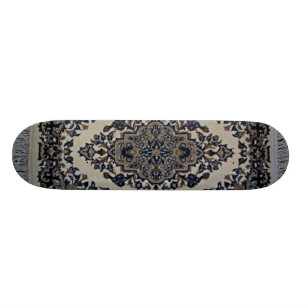 witte tapijt skateboard