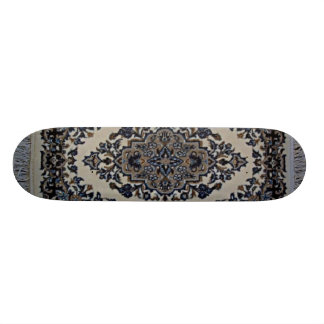 witte tapijt skateboard