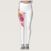 Witte Tattoos Leggings (Voorkant)