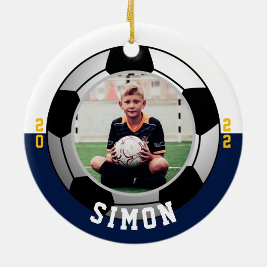 Witte teamkleuren voor de marinescheepvaart keramisch ornament (Achterkant)