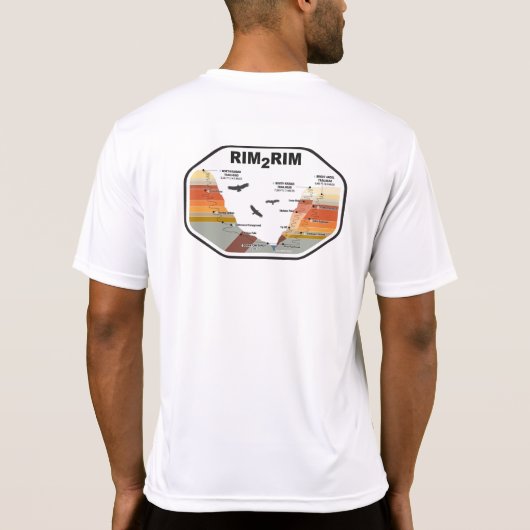 Witte TEK shirt Hart Voorkant Ovaal Achterkant (Achterkant)