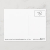 Witte tekst briefkaart van Dordogne en Beynac-et-C (Achterkant)