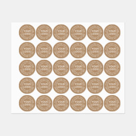 Witte tekst Kraft papier kijken rond stof kleding Labels