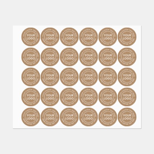 Witte tekst Kraft papier kijken rond stof kleding Labels (Vel)