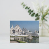 Witte Tempel Wat Rong Khun, Chiang Rai, Thailand Briefkaart (Staand voorkant)