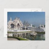 Witte Tempel Wat Rong Khun, Chiang Rai, Thailand Briefkaart (Voorkant / Achterkant)