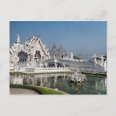 Witte Tempel Wat Rong Khun, Chiang Rai, Thailand Briefkaart (Voorkant)