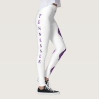 Witte Tennessee Iris State Flower Leggings