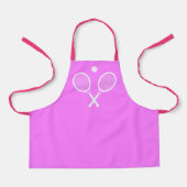 Witte Tennisrackets Roze Kinder Hobby Schort (Voorkant)