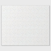 Witte terrazzo cadeaupapier (Vlak)