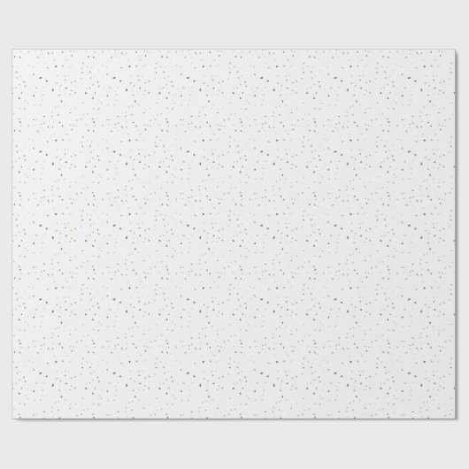 Witte terrazzo cadeaupapier (Vlak)