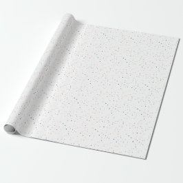 Witte terrazzo cadeaupapier