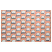 Witte Tesla Model Y Hand getrokken schets stof (Fat Quarter)
