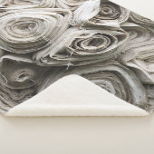 Witte textielpartij sherpa deken (3/4)