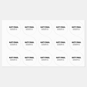 witte TEXTUUR EENVOUDIGE MINIMALE TEKST STIJL LABE Labels