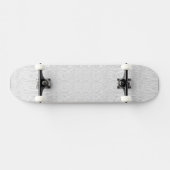 Witte textuur persoonlijk skateboard (Horizontaal)