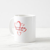 Witte thee en koffie Mok (Voorkant links)