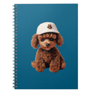 Witte Theekopje Poodle Map Notitieboek