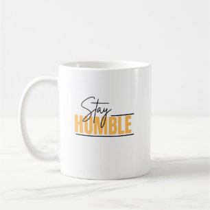 Witte Theemok Met Gedrukt Ontwerp Koffiemok