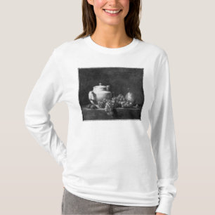 Witte theepot met twee kastanjes t-shirt