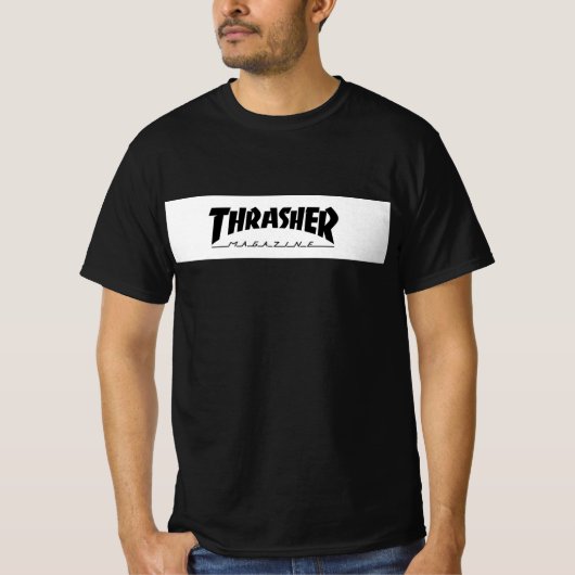 witte Thrasher T-shirt (Voorkant)