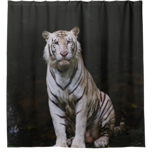 WITTE TIGER DOUCHEGORDIJN (Voorkant)