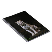 WITTE TIGER NOTITIEBOEK (Rechterzijde)