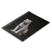 WITTE TIGER NOTITIEBOEK (Linkerzijde)