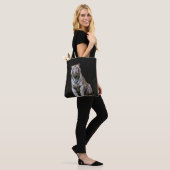 WITTE TIGER TOTE BAG (Op model)