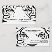 witte tijger 321 visitekaartje (Voorkant / Achterkant)