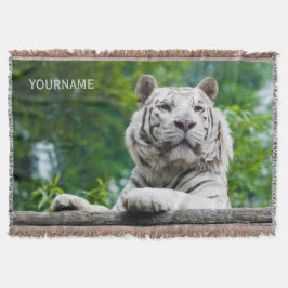 Witte tijger, aangepaste dekens deken