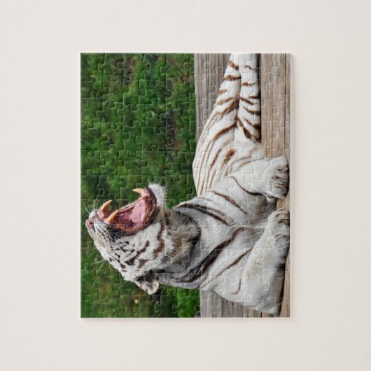 Witte tijger, bengaalse tijger Puzzle Legpuzzel (Verticaal)