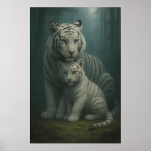 Witte Tijger – Bewaker van Licht – ManJiangHong Ar Poster
