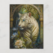 Witte Tijger Briefkaart (Voorkant)