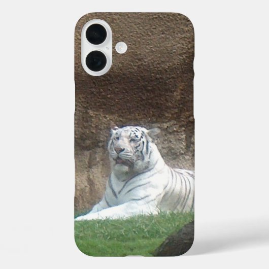 Witte Tijger Case-Mate iPhone Case (Achterkant)