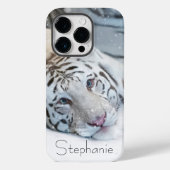 Witte tijger Case-Mate iPhone case (Achterkant)