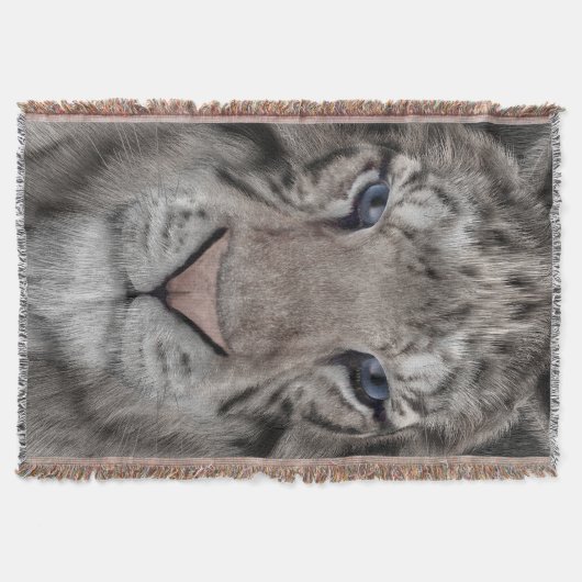 Witte tijger deken (Voorkant)