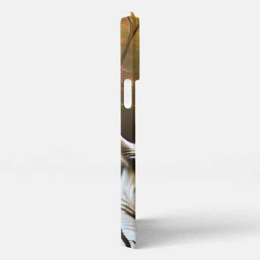 Witte tijger die liefdevolle momenten, iPhone Case iPhone Hoesje (Rechterkant)