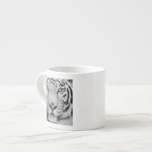 Witte tijger espresso kop (Links)