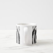 Witte tijger espresso kop (Achterkant)