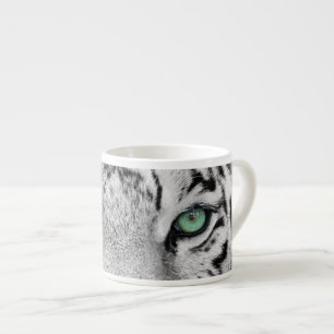 Witte tijger espresso kop