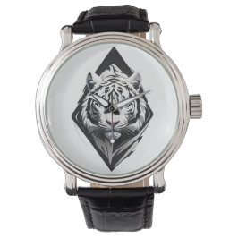 Witte tijger horloge