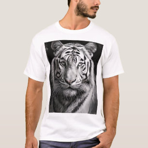 Witte Tijger Houtskool T-shirt
