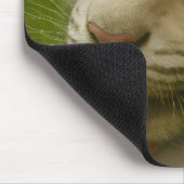 Witte tijger in een persoonlijk verzorgingsritueel muismat (Hoek)