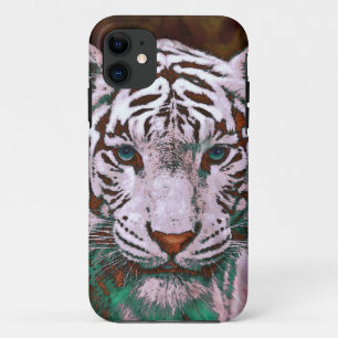 witte tijger iphone 5 hoesje