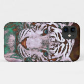 witte tijger iphone 5 hoesje (Achterkant (horizontaal))