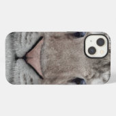 Witte Tijger iPhone Hoesje (Achterkant horizontaal)