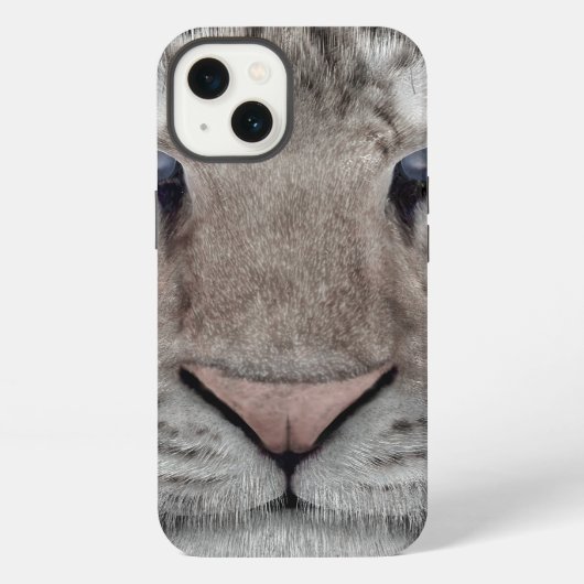 Witte Tijger iPhone Hoesje (Achterkant)