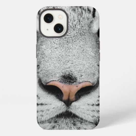 Witte Tijger iPhone Hoesje (Achterkant)